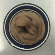 Mocha Merino Wool Roving - 1 oz - Nuno Felting / Wet Felting / Felting Supplies / Hand Felting / Needle Felting / Fiber Supply / Fiber Art
